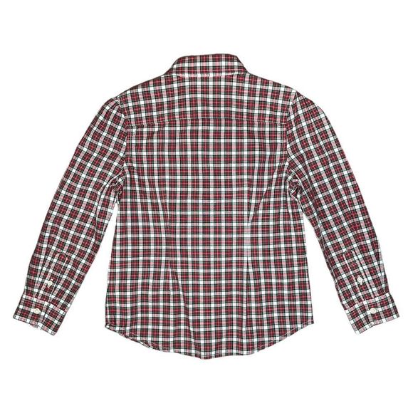 Polo Ralph Lauren Ruffle Plaid Shirt 5 - Picture 5 of 6